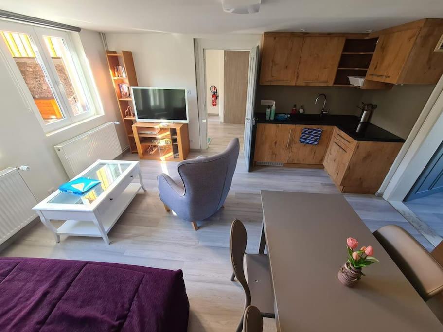 Appartement Entier Dans Cour Interieure Epfig Exterior foto