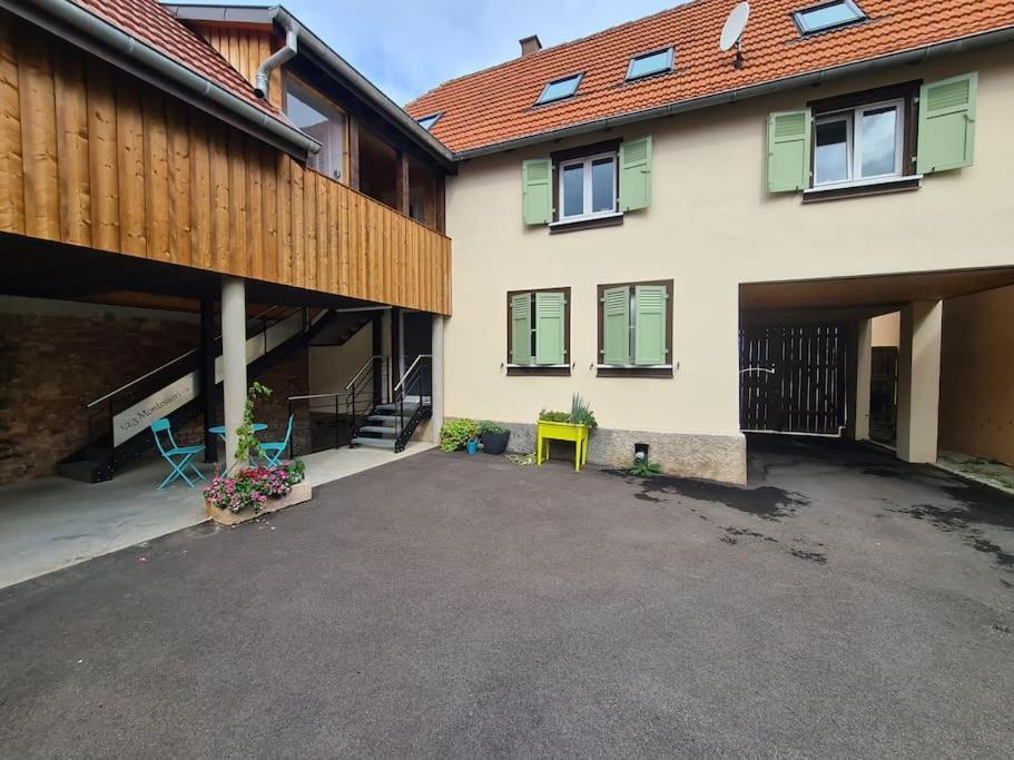 Appartement Entier Dans Cour Interieure Epfig Exterior foto